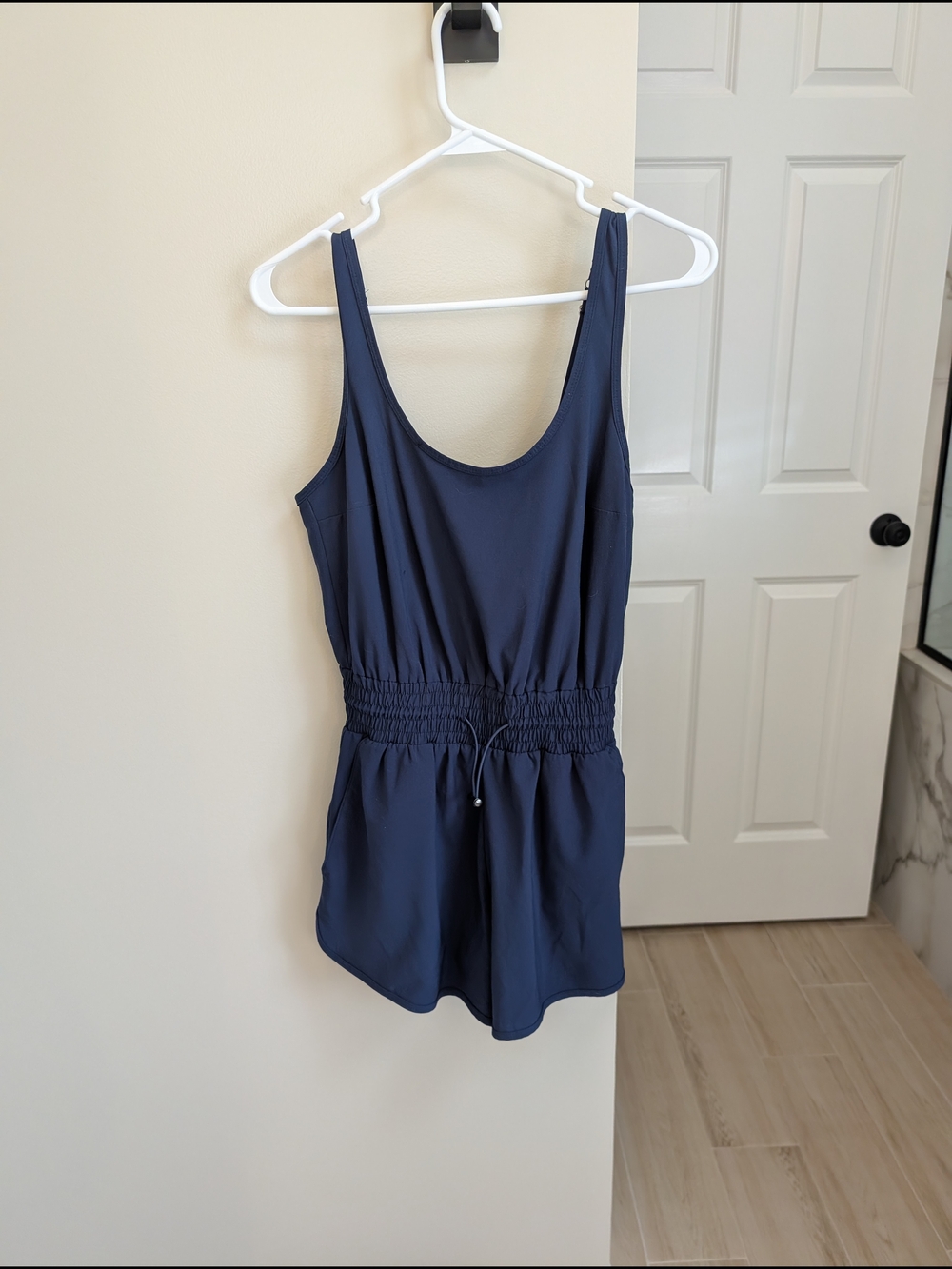 Abercrombie & Fitch Navy Blue Sleeveless Romper